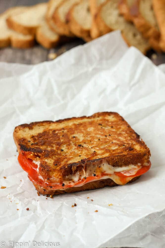 Pepperoni Pizza Grilled Cheese Sandwich