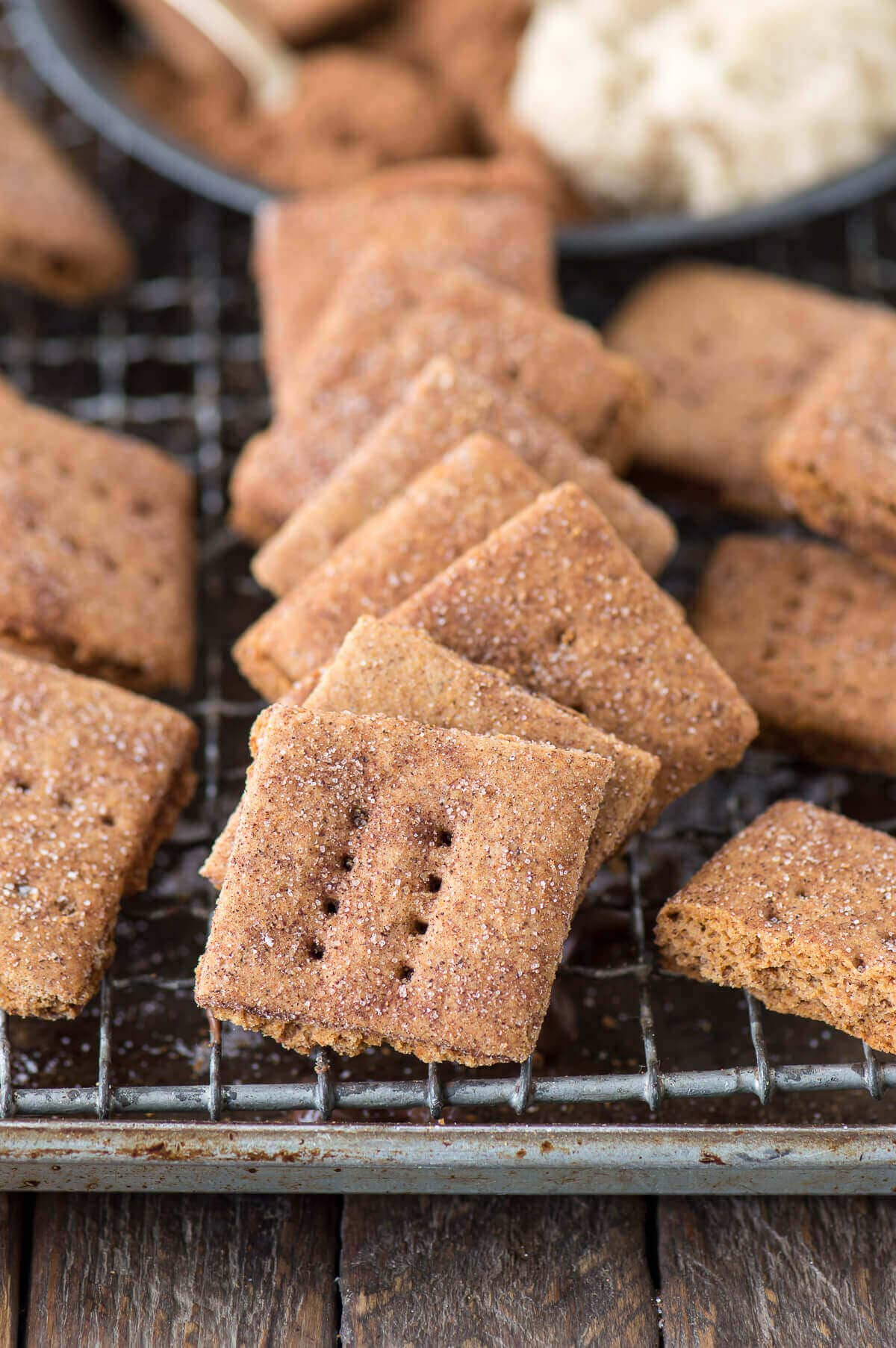 Brown Sugar Cinnamon Graham Crackers