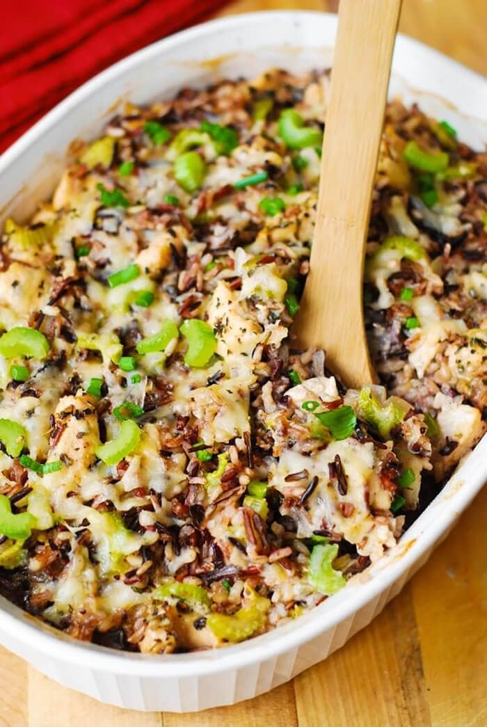 Chicken and Wild Rice Casserole