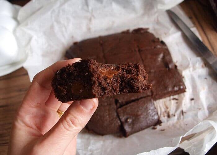 Chocolate Philadelphia Brownies