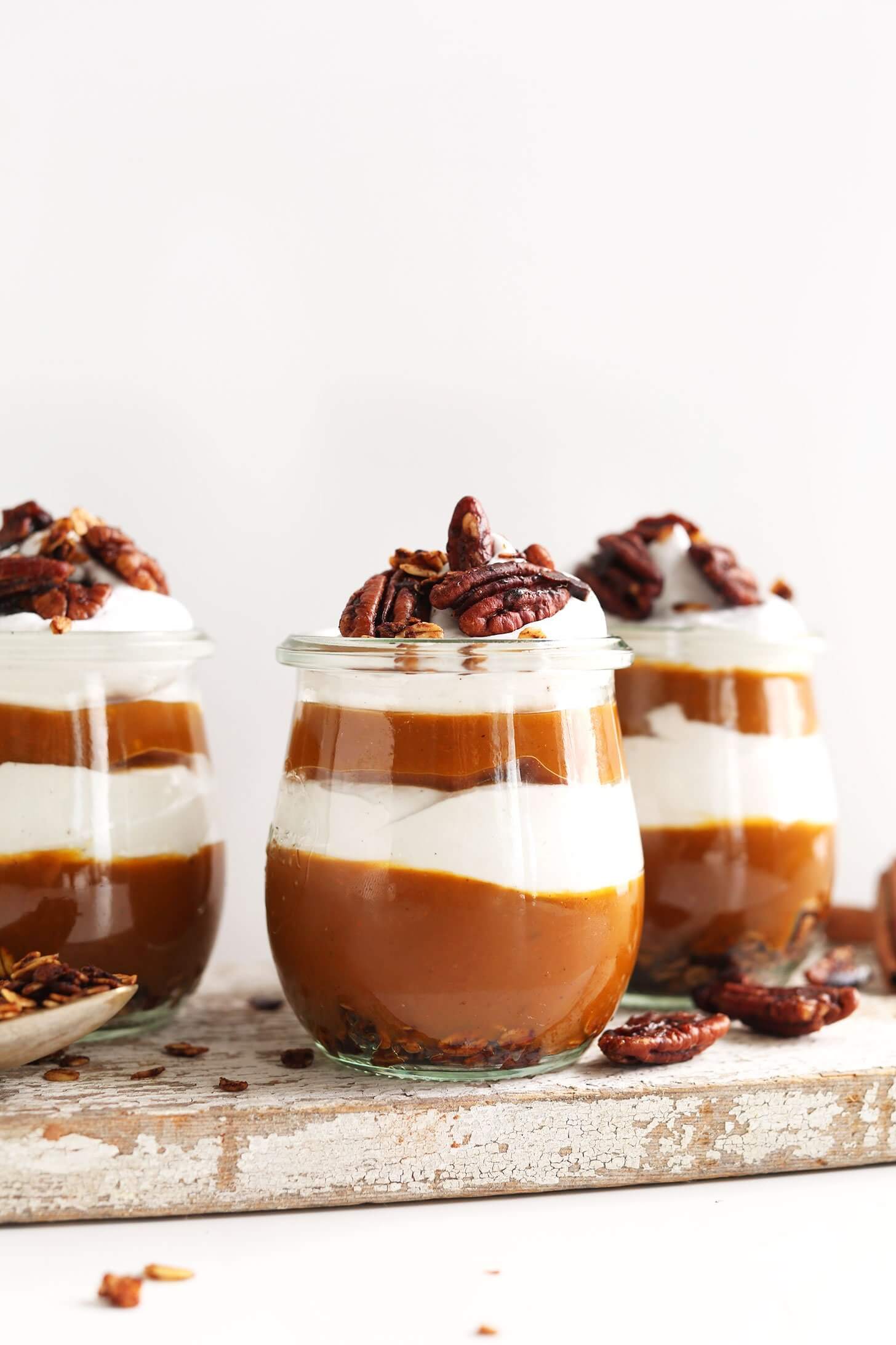 Pumpkin Pie Parfaits