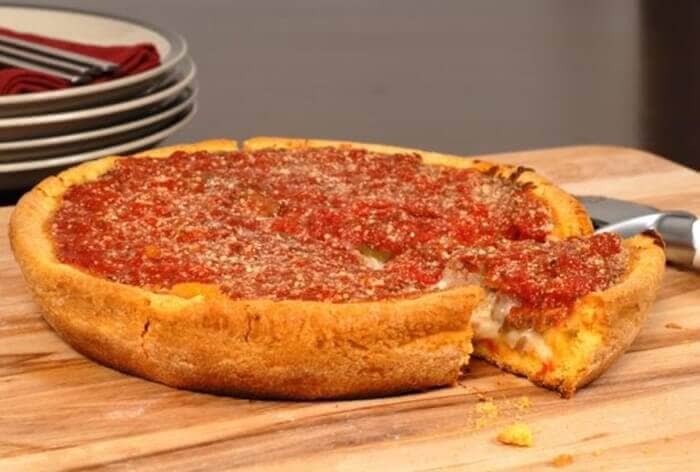 Chicago-Style Deep Dish Gluten-Free Pizza