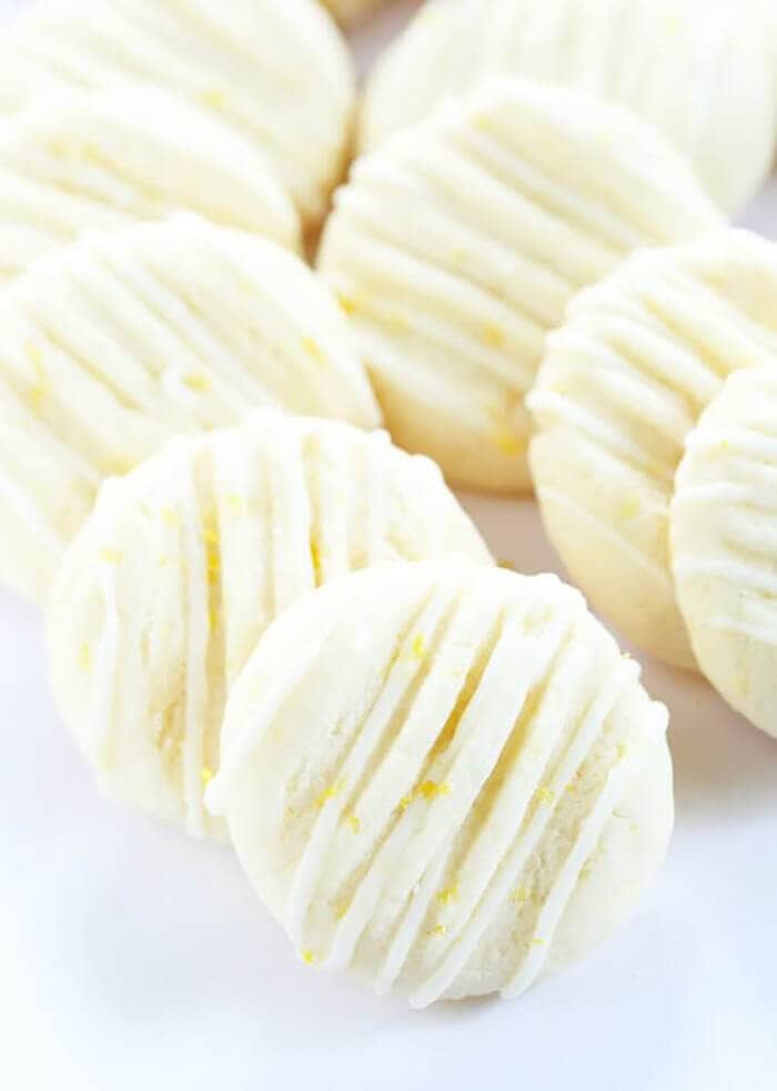 Gluten Free Lemon Meltaway Cookies