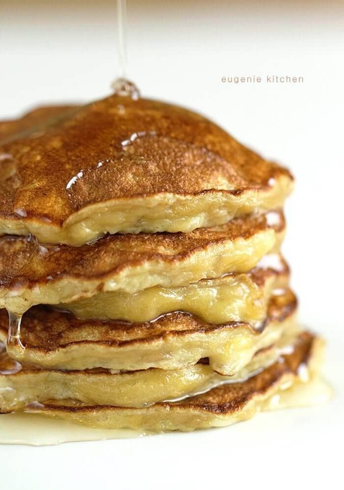 Three-Ingredient Banana Pancakes