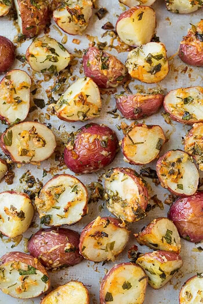 Parmesan-Herb Roasted Potatoes