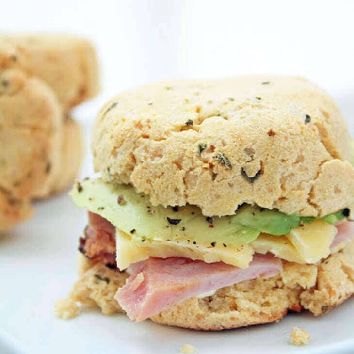 Cheesy Herb Biscuits (Low Carb and Gluten-Free)