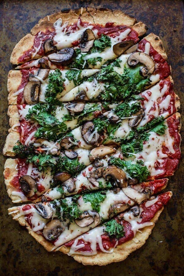 Veggie Pizza with a Gluten-Free Crust