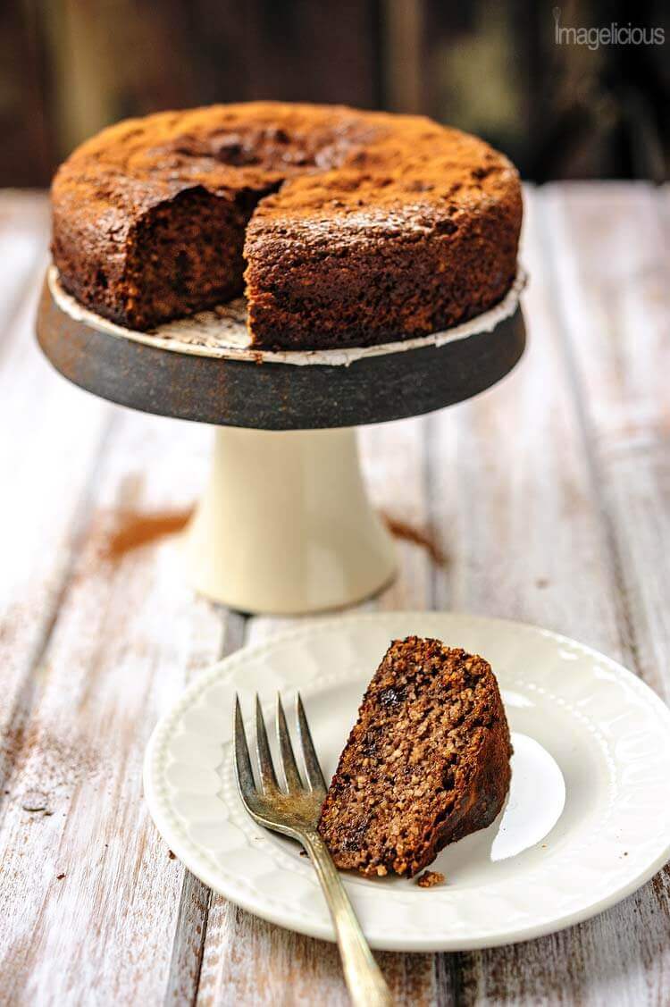 Gluten-Free Almond Ricotta Chocolate Cake