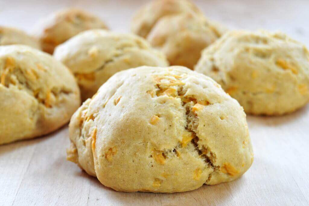 Vegan, Gluten-Free Cheddar Biscuits