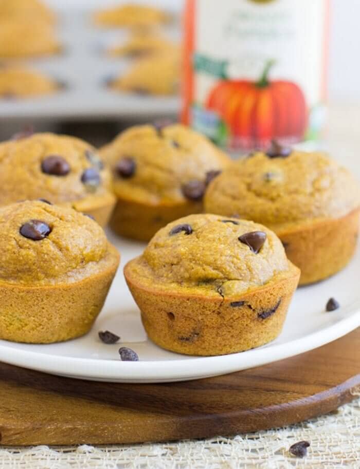 Healthy Flourless Pumpkin Muffins