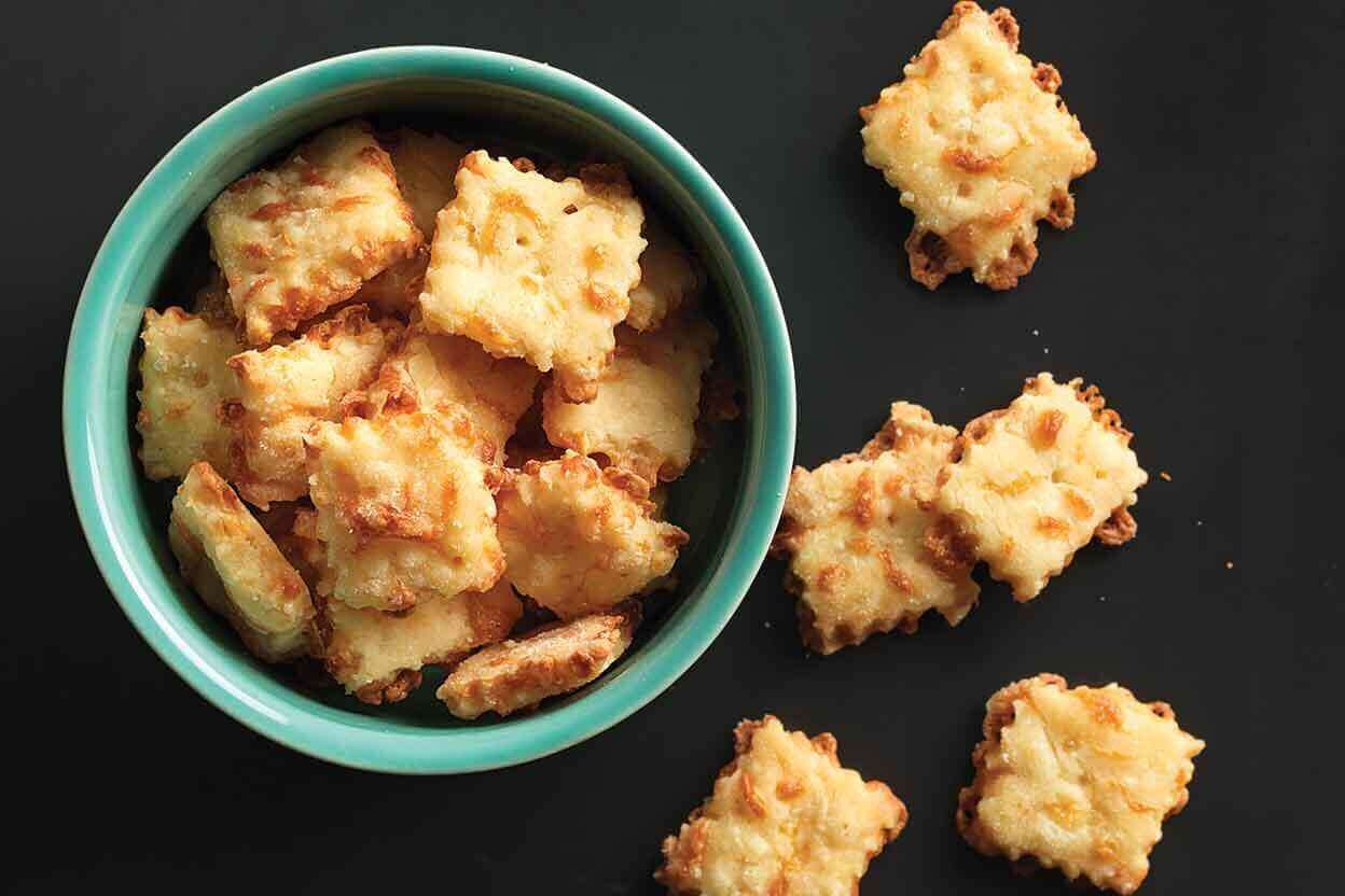 Gluten-Free Cheese Crackers