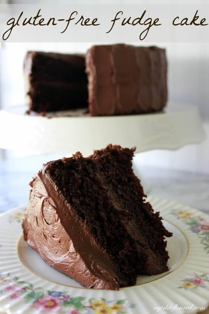 Gluten-Free Fudge Cake