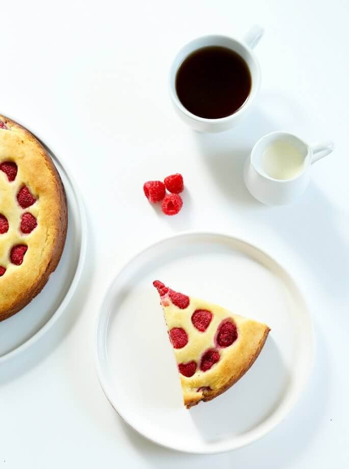 Raspberry Ricotta Gluten-free Breakfast Cake