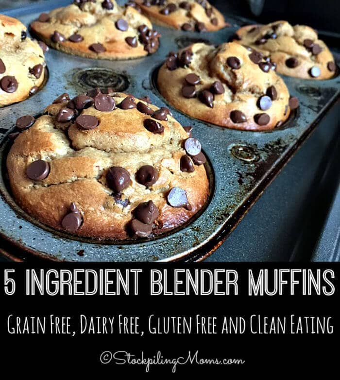 Five-Ingredient Blender Muffins