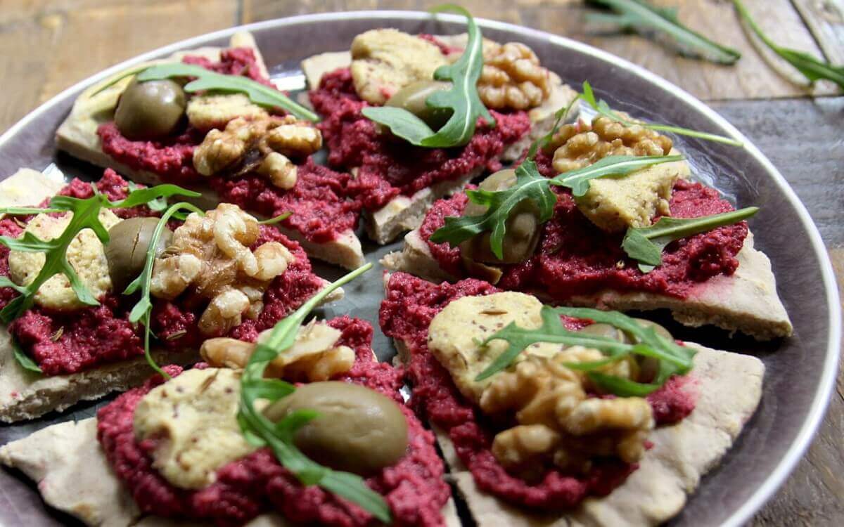 Rustic Buckwheat Flat Bread