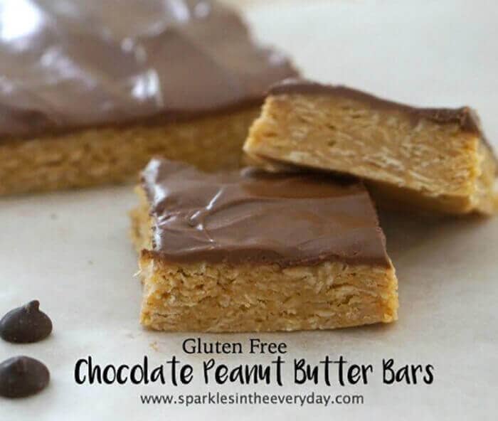 Gluten-Free Chocolate Peanut Butter Bars