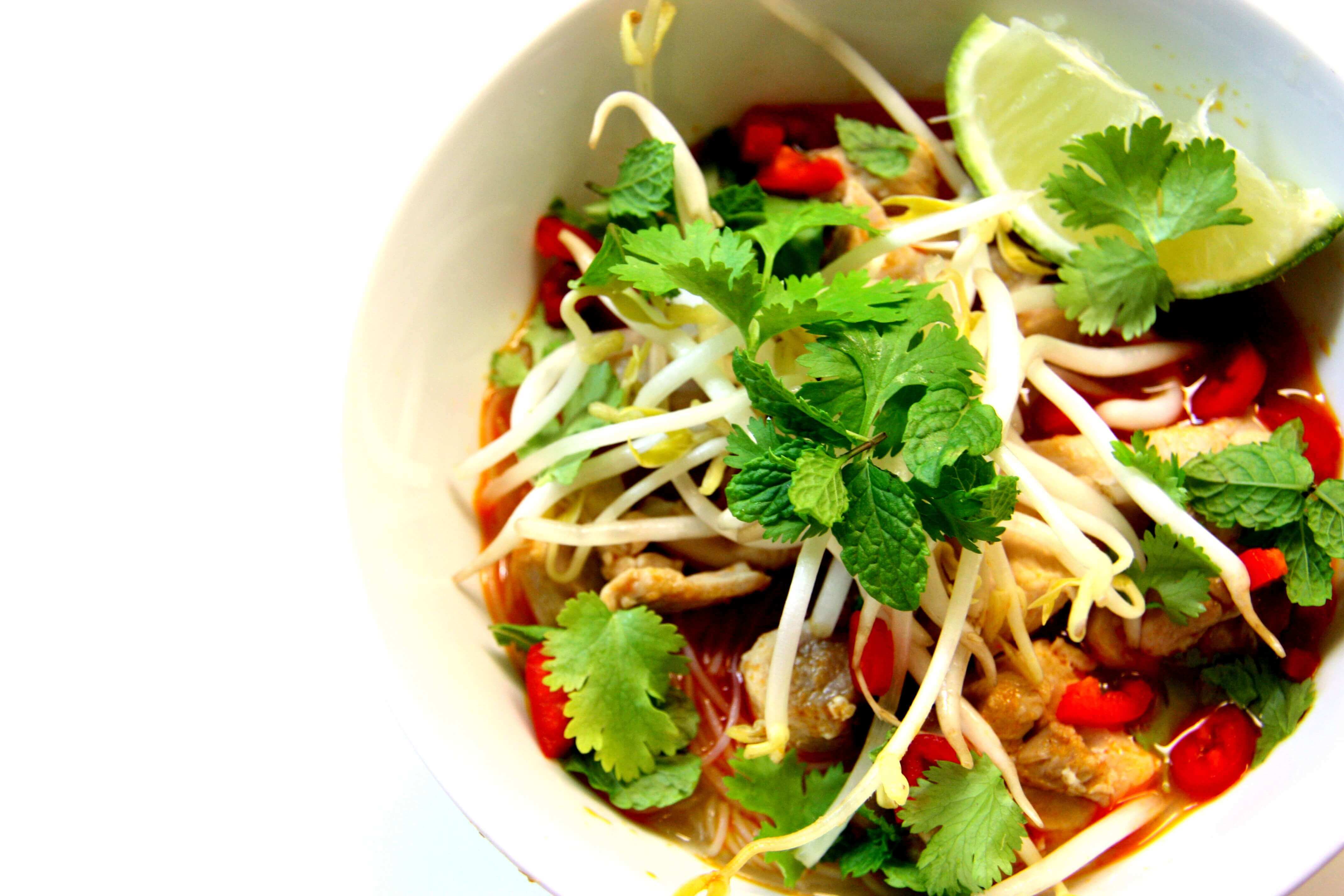 Gluten Free Chicken Laksa Recipe