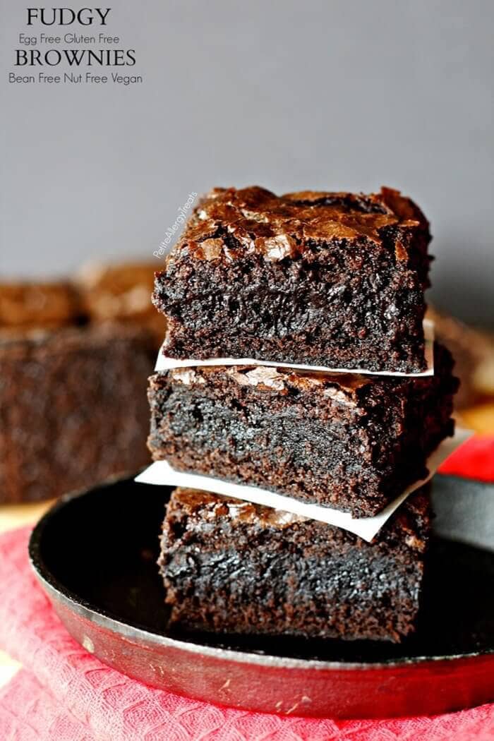 Fudgy Gluten-Free Egg Free Brownies