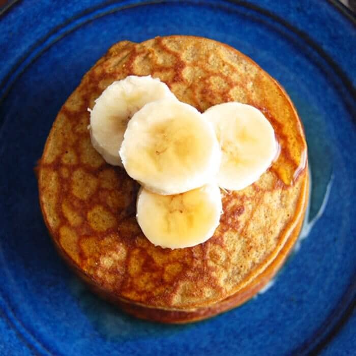 Healthy Pumpkin Pancakes