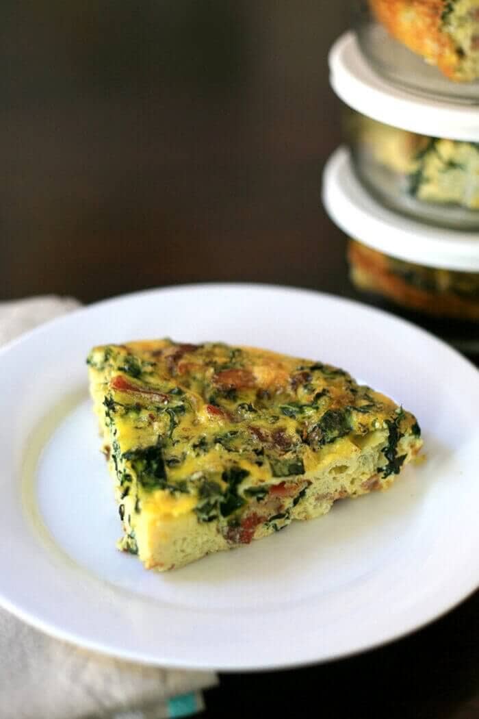 Weekday Breakfast Solution Crustless Quiche