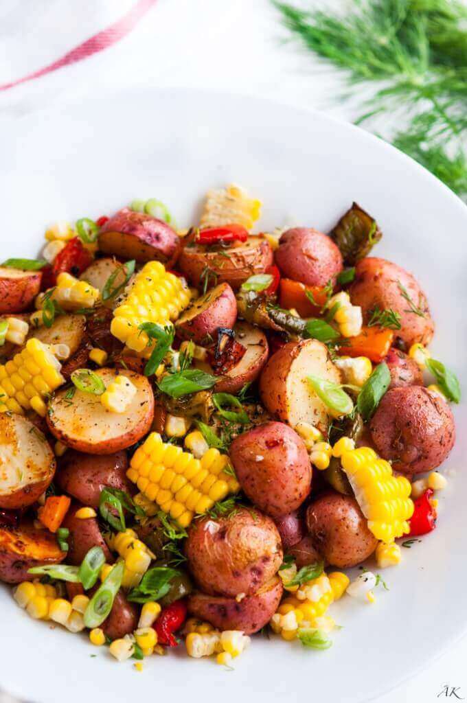 Southwest Roasted Potato Salad