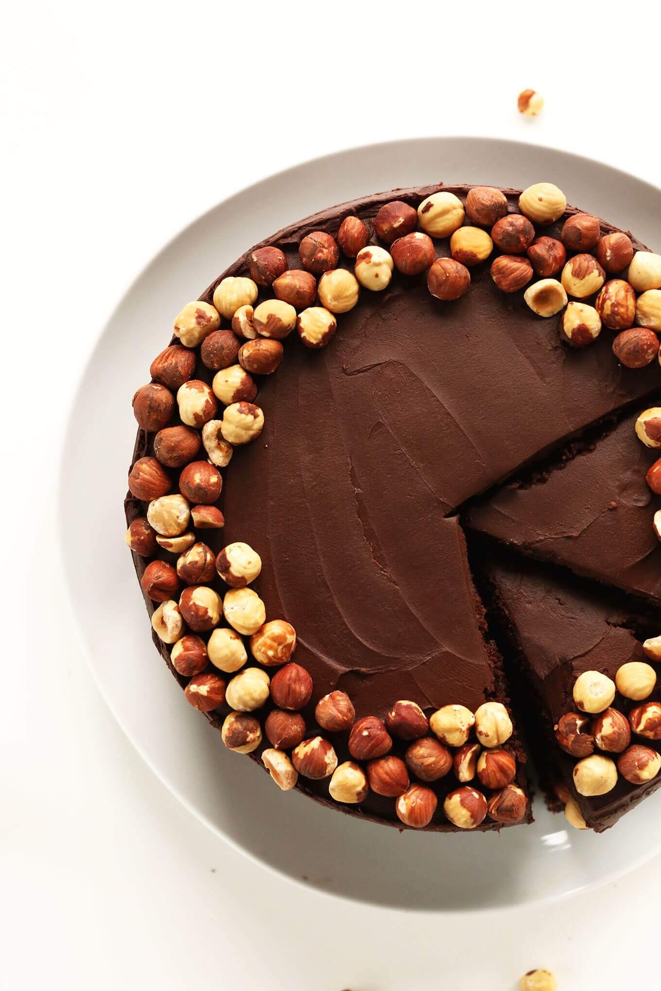 One Bowl Chocolate Hazelnut Cake