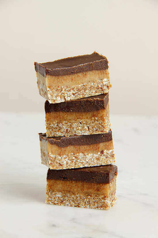 Raw Chocolate Caramel Slice