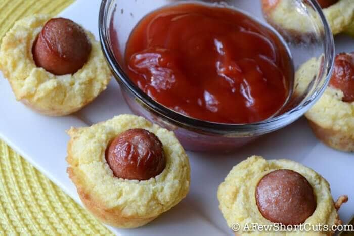 Gluten Free Corn Dog Bites