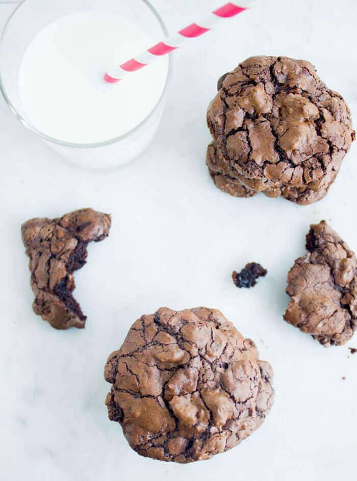 Loaded Chocolate Brownie Cookies