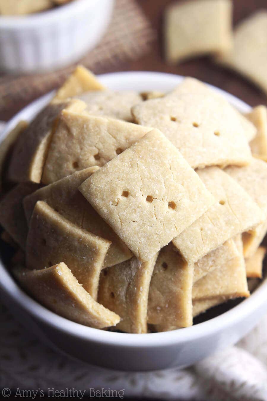 Simple Quinoa Crackers