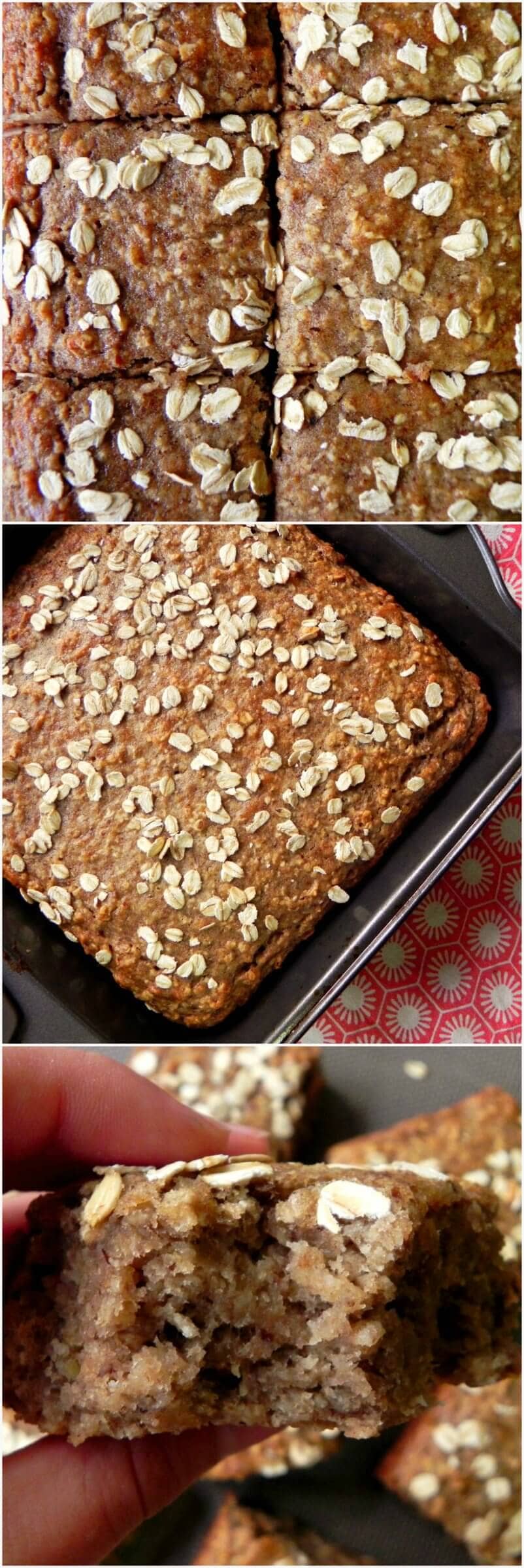 Vegan Banana Oat Bread