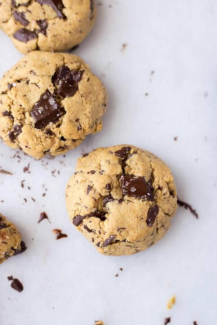 The Best Damn Gluten Free Vegan Chocolate Chunk Cookies
