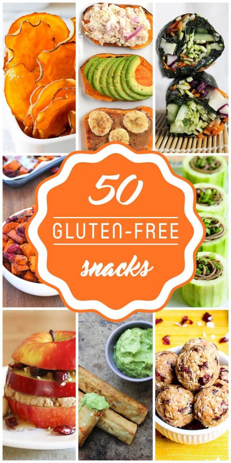 50 Best Gluten-Free Snack Recipes that Everyone will Love in 2020