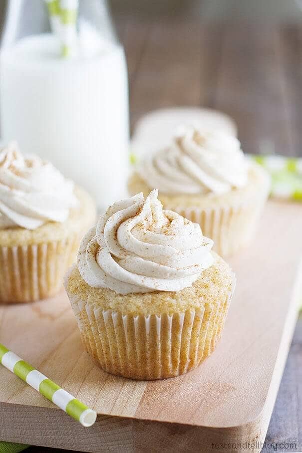 Chai Spiced Cupcakes