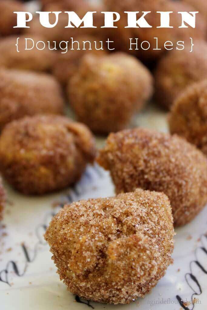 Gluten-Free Pumpkin Doughnut Holes