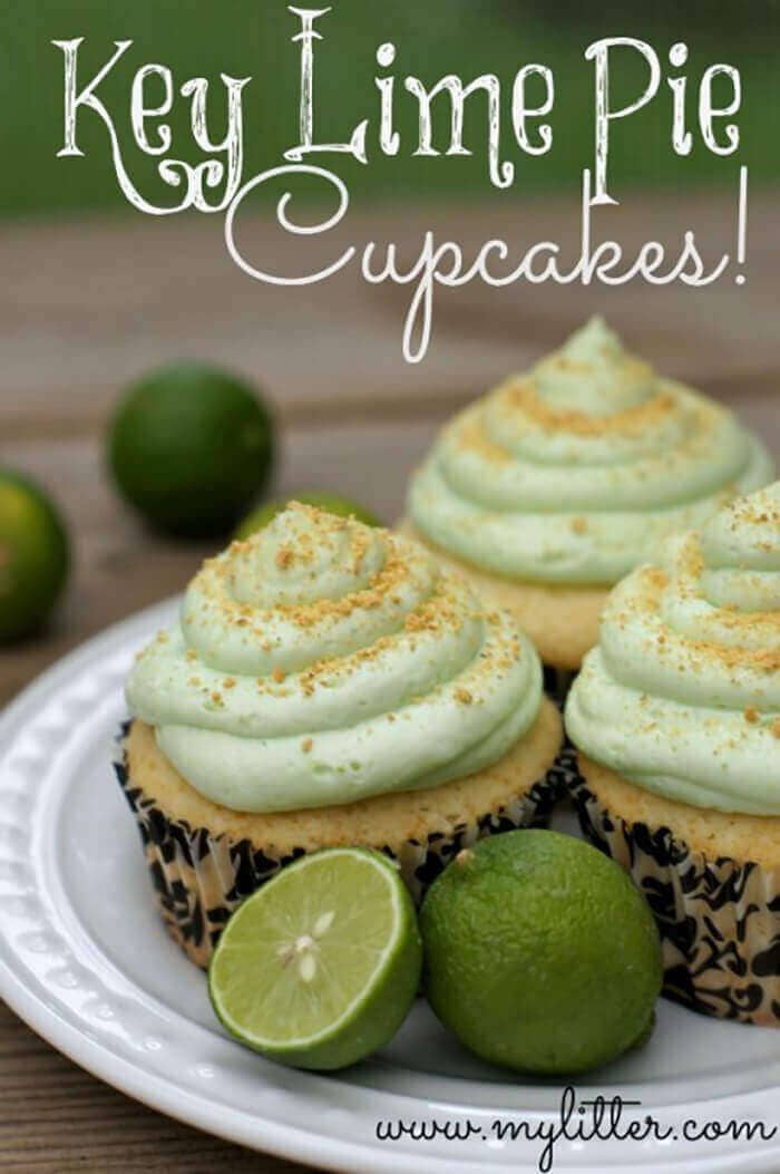 Key Lime Pie Cupcakes