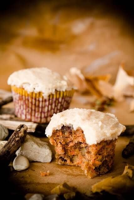 Paleo Diet Carrot Cupcakes