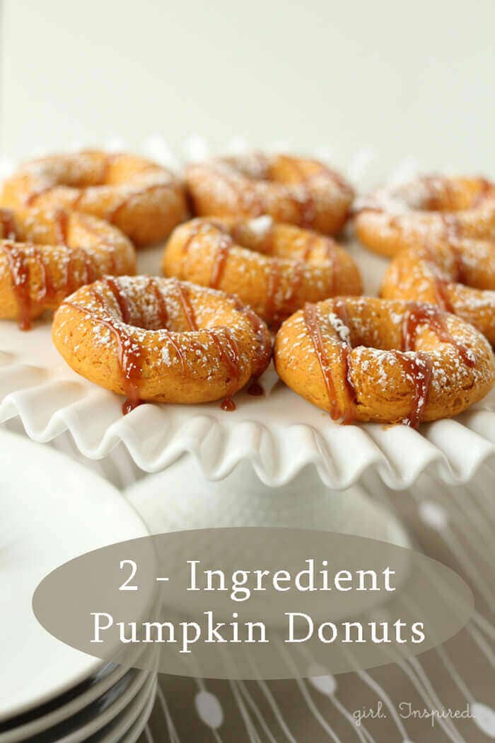 Two-Ingredient Pumpkin Donuts