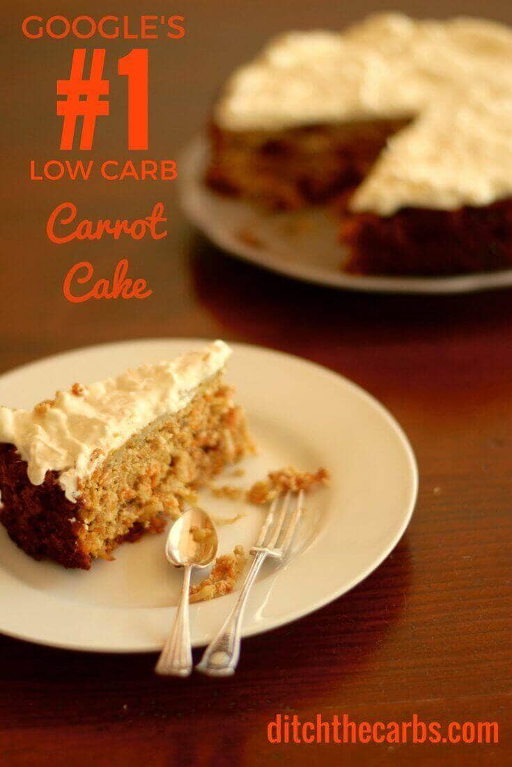 Low Carb Carrot Cake