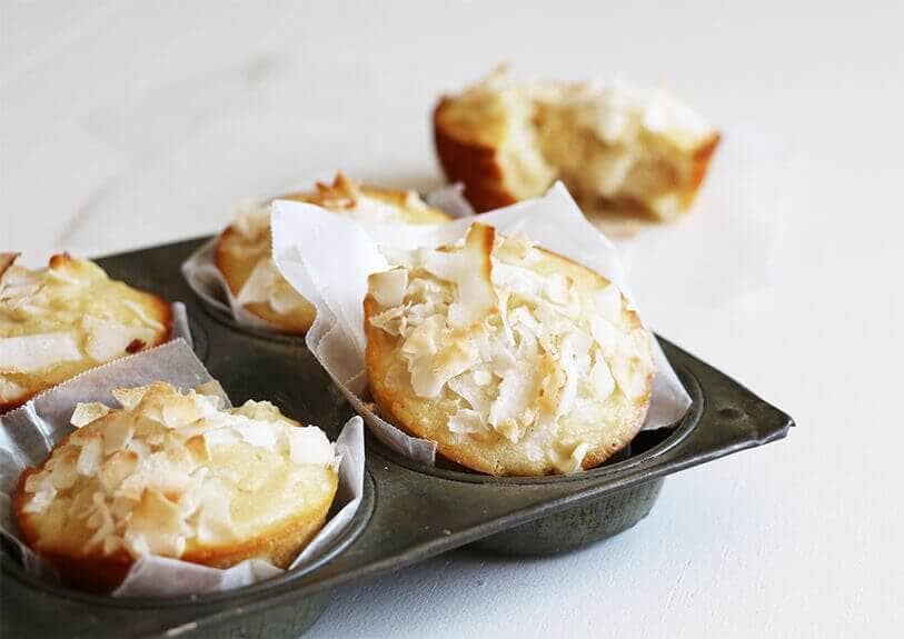 Pineapple Coconut Muffins