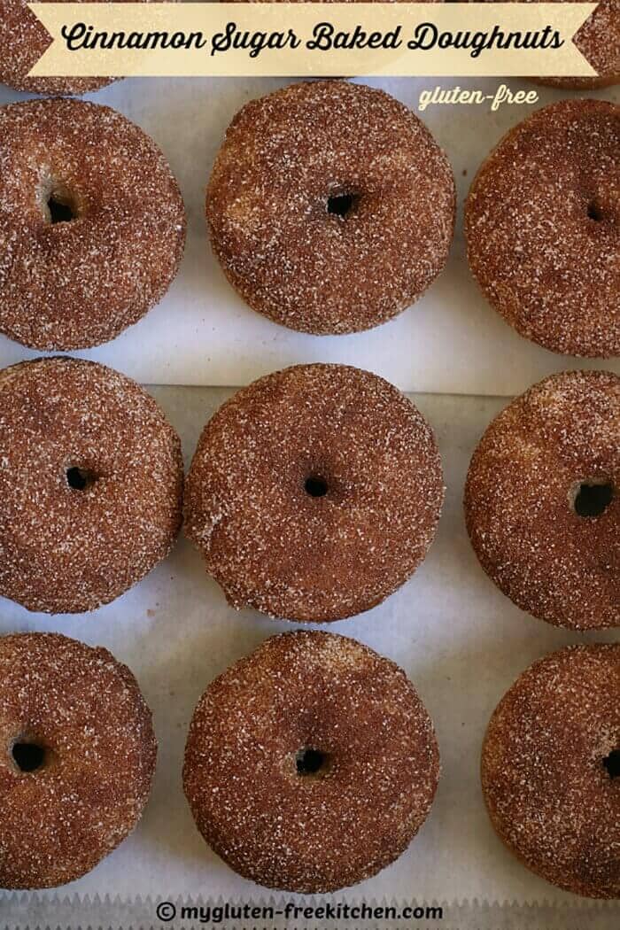 Cinnamon Sugar Baked Doughnuts (Gluten-Free)