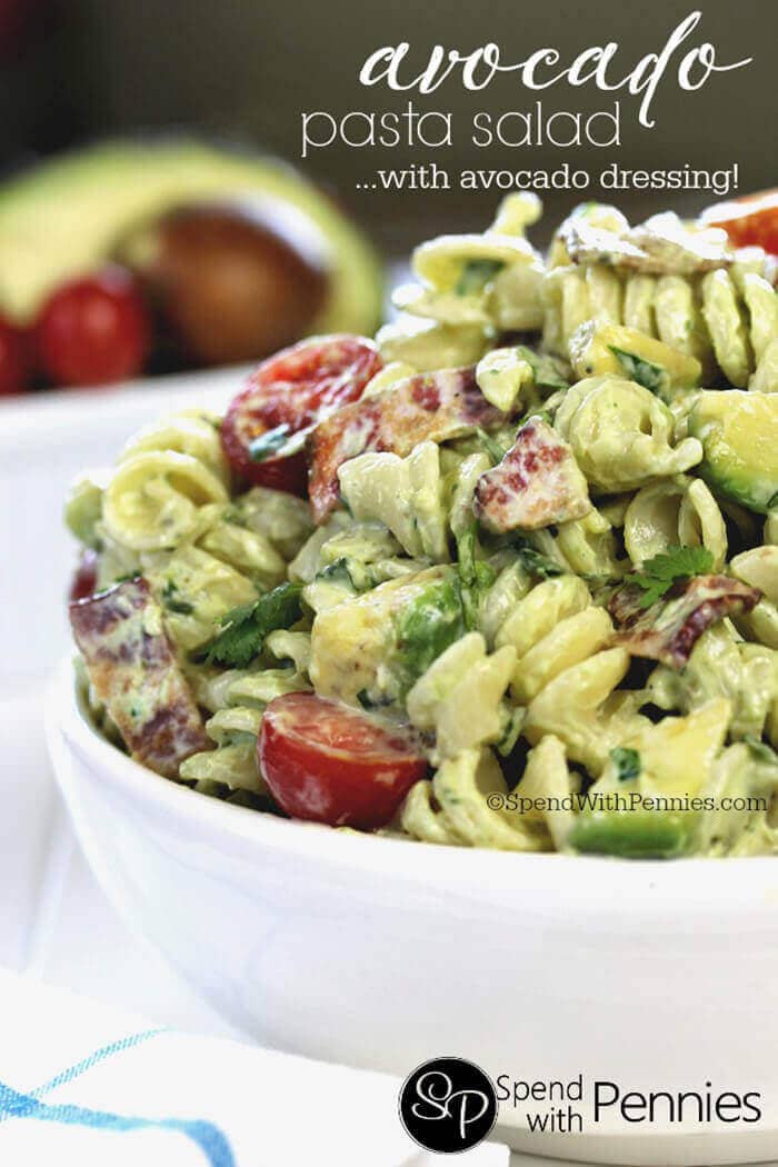 Avocado Pasta Salad