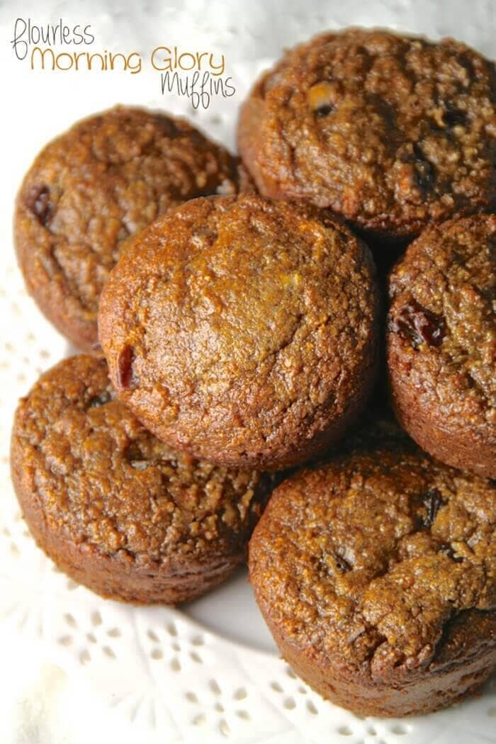 Flourless Morning Glory Muffins