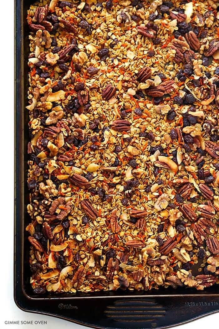 Carrot Cake Granola