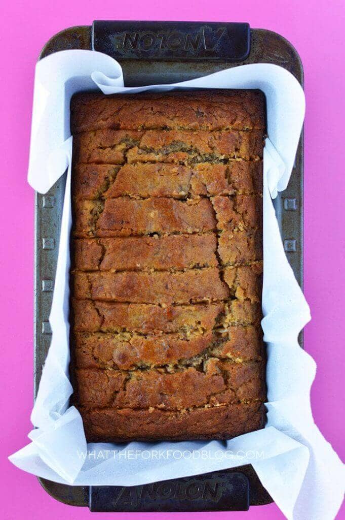 Gluten Free Pumpkin Banana Bread