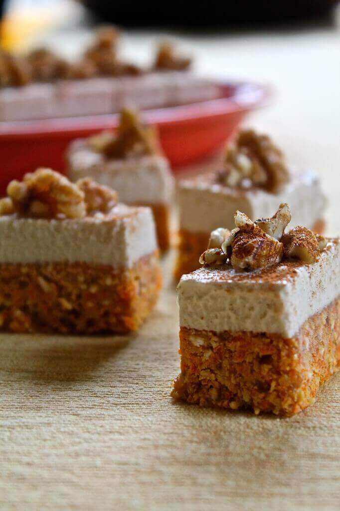 Raw Carrot Cake Bites