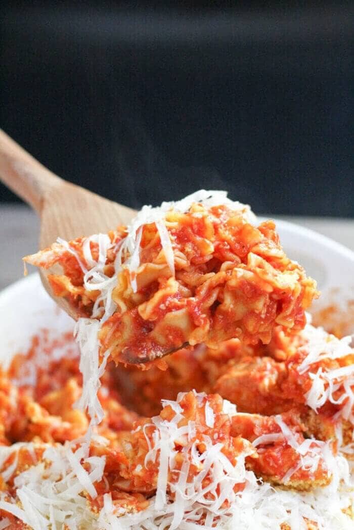 Gluten-Free Chicken Parmesan Casserole