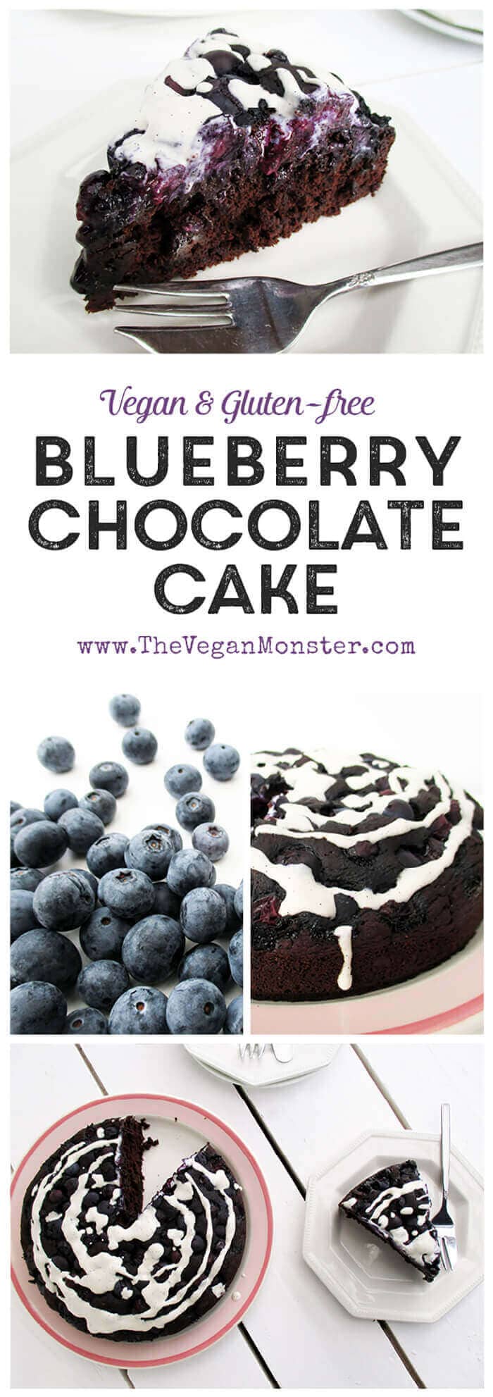 Blueberry Chocolate Cake