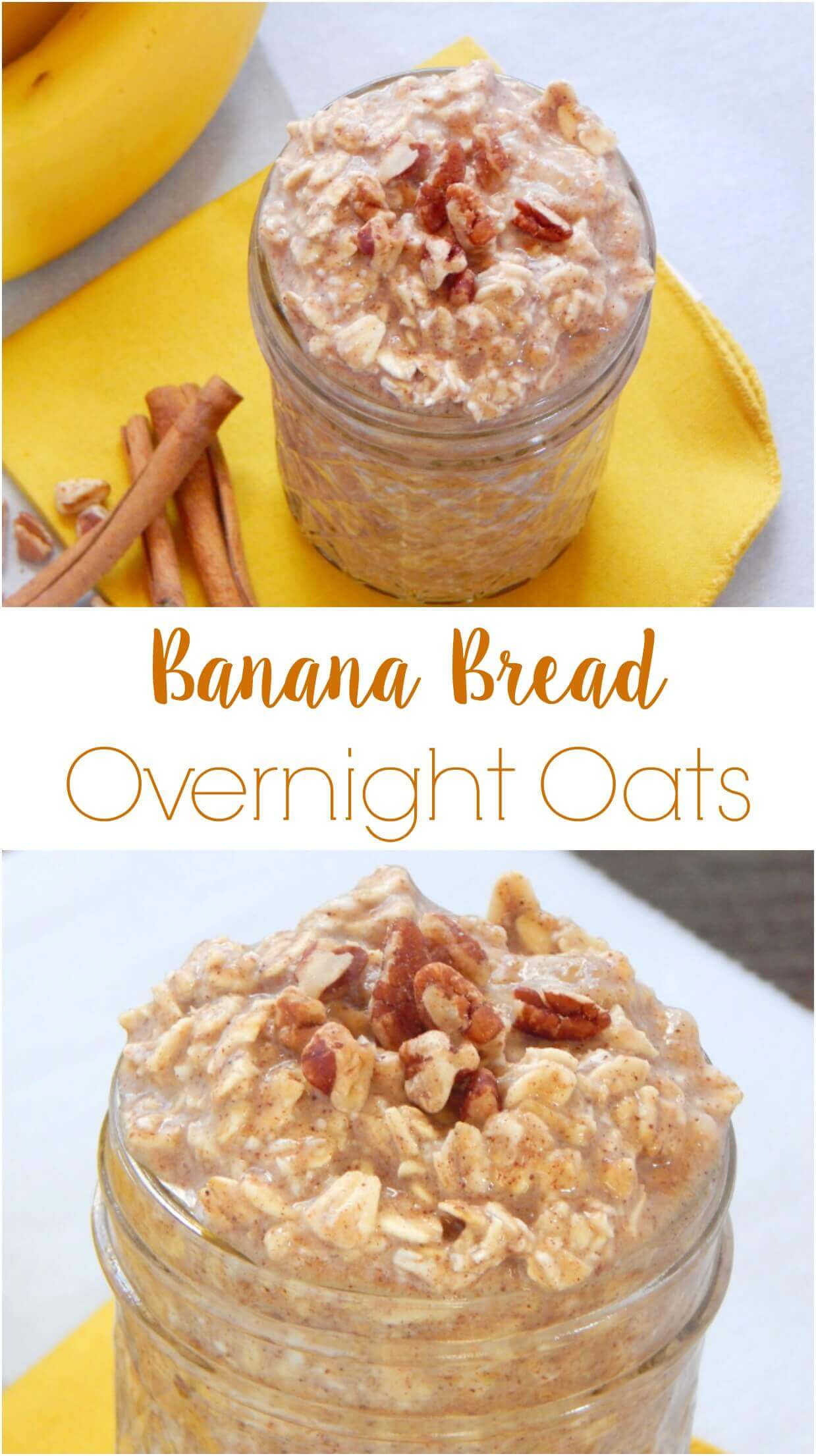 Banana Bread Overnight Oats