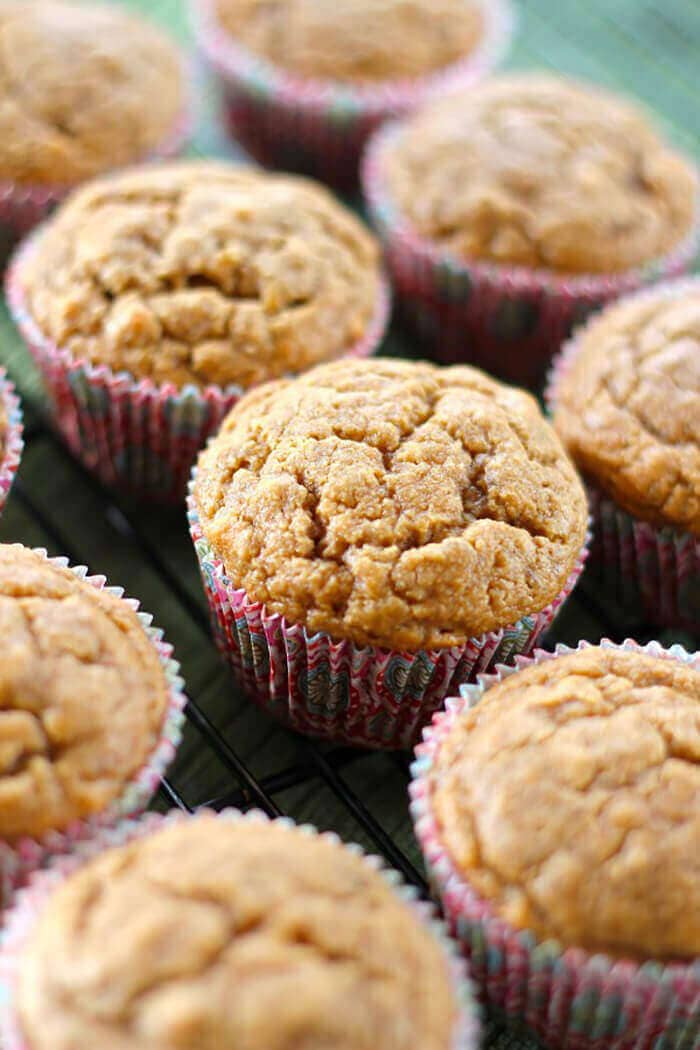 Gluten-free Peanut Butter and Banana Muffins